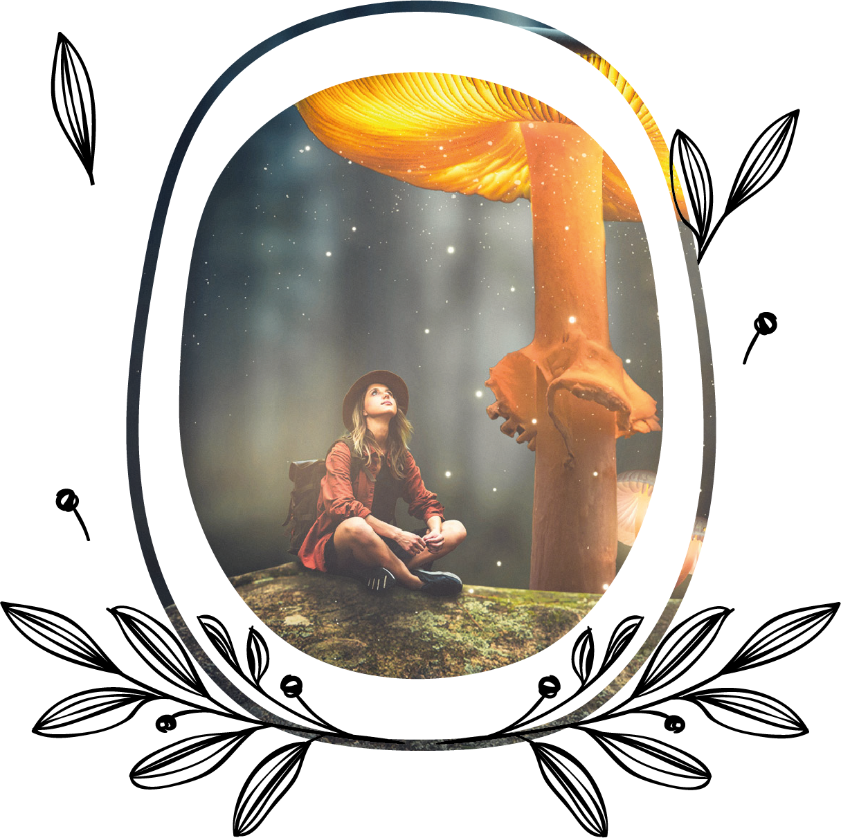 Référence Eko communication responsable : montage photo champignon